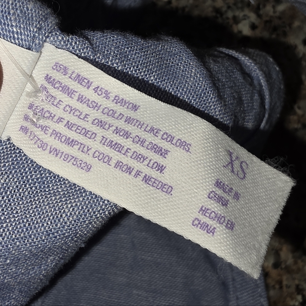 Stars Above Linen & Rayon Razorback Tank Top - Picture 5 of 8